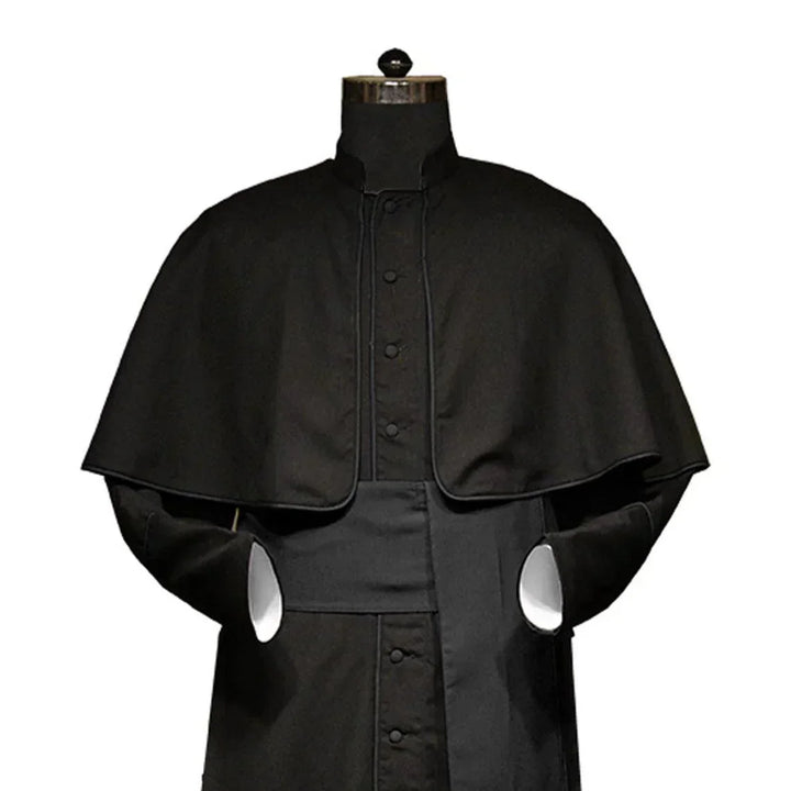 Clearance Sale - Traditional Roman Cassock in Black