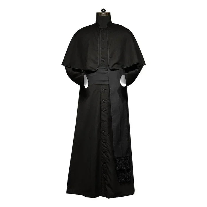 Clearance Sale - Traditional Roman Cassock in Black