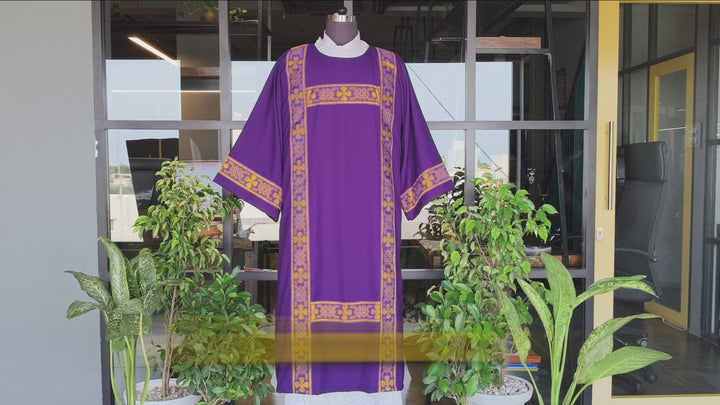 Deacon Dalmatics Vestment with lace
