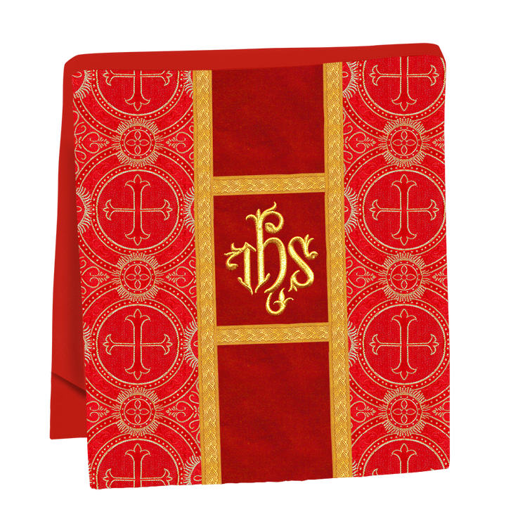 Roman Catholic Chasuble with Spiritual Motif