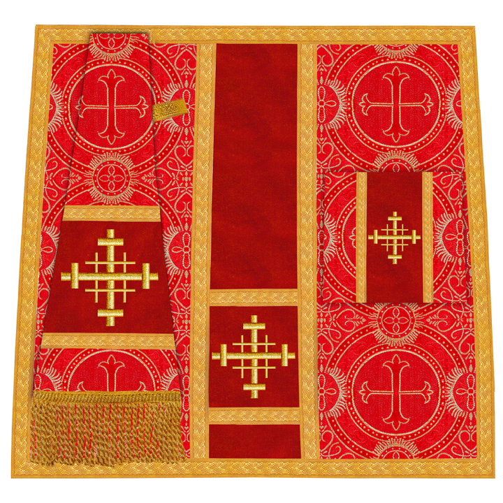 Mass set with Spiritual Cross