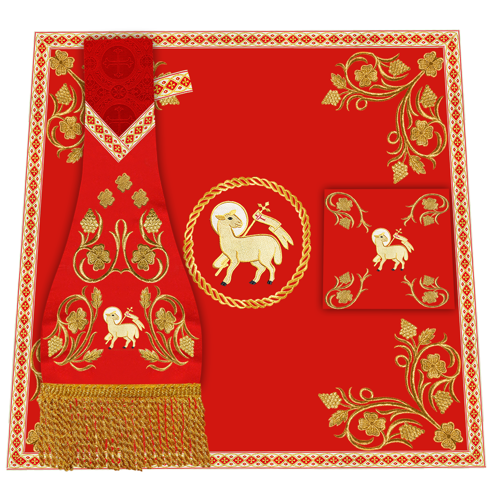 Grapes Embroidery Mass set with Motif