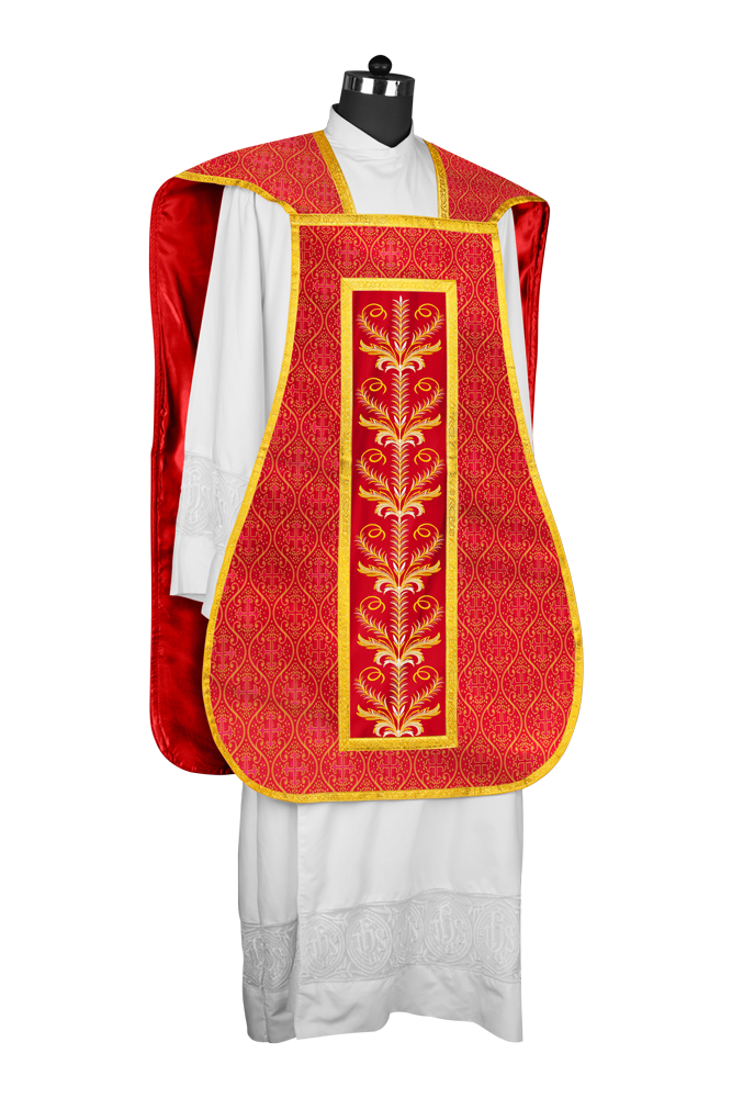 Roman Chasuble with liturgical motifs