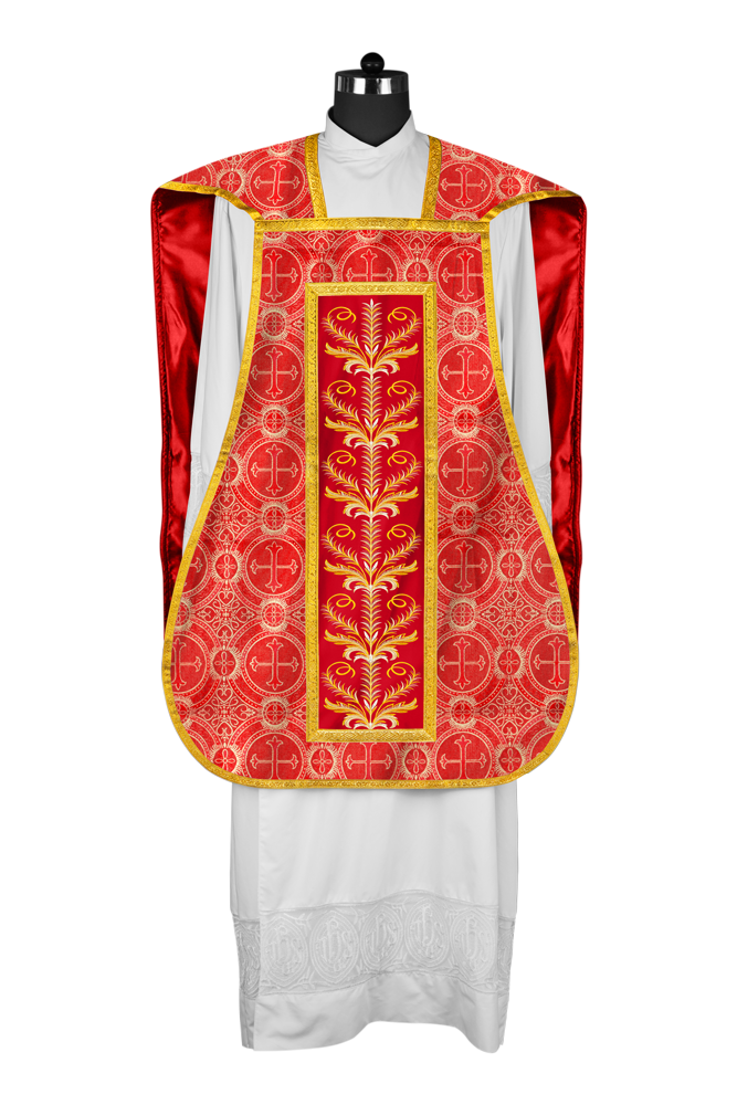 Roman Chasuble with liturgical motifs
