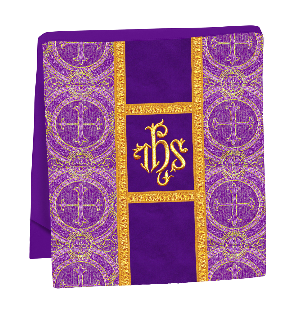 Roman Catholic Chasuble with Spiritual Motif