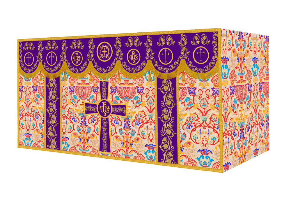 Grapes Embroidery Tapestry Altar Cloth