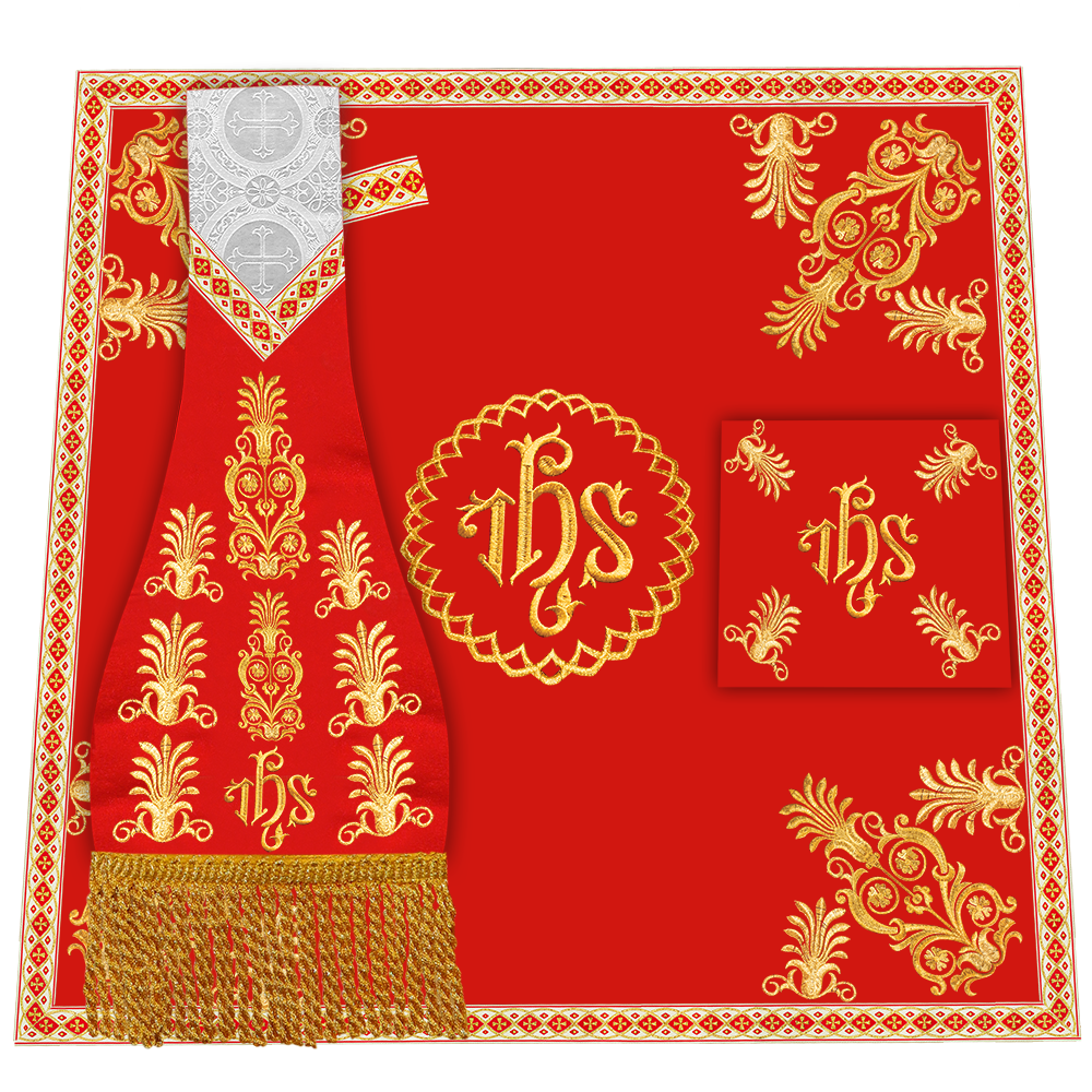 Embroidered Motif and Trims Mass set
