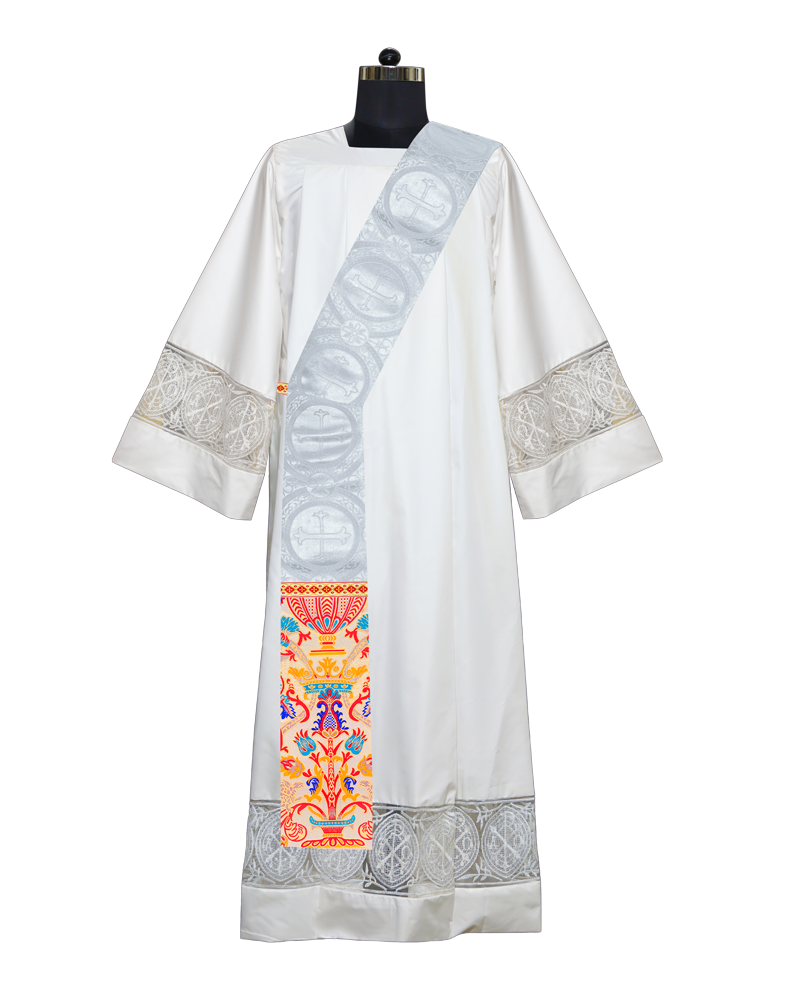 Coronation Tapestry Deacon Stole with Trims