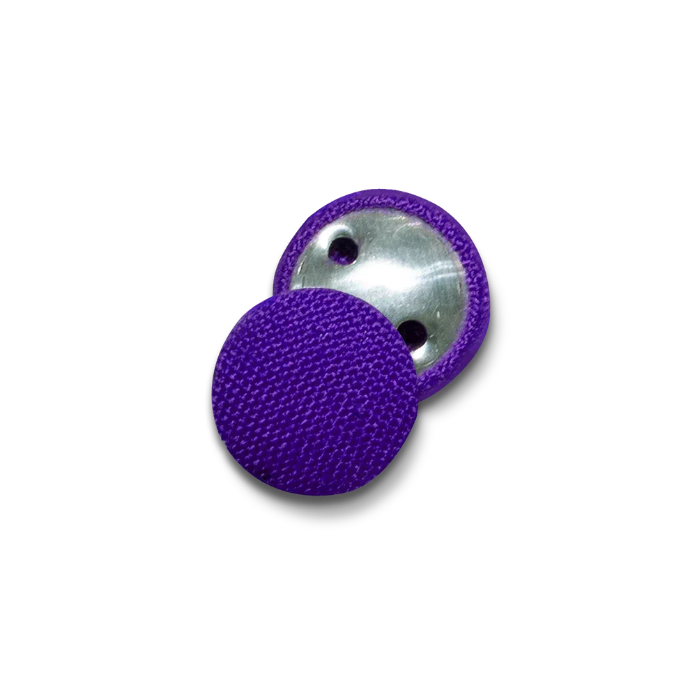 Violet Fabric Covered Button - Violet Buttons | PSG VESTMENTS