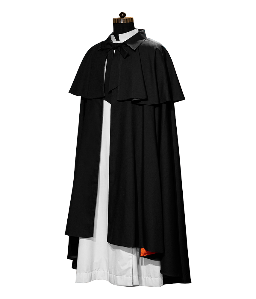 Clergy Cloak with attached Cape