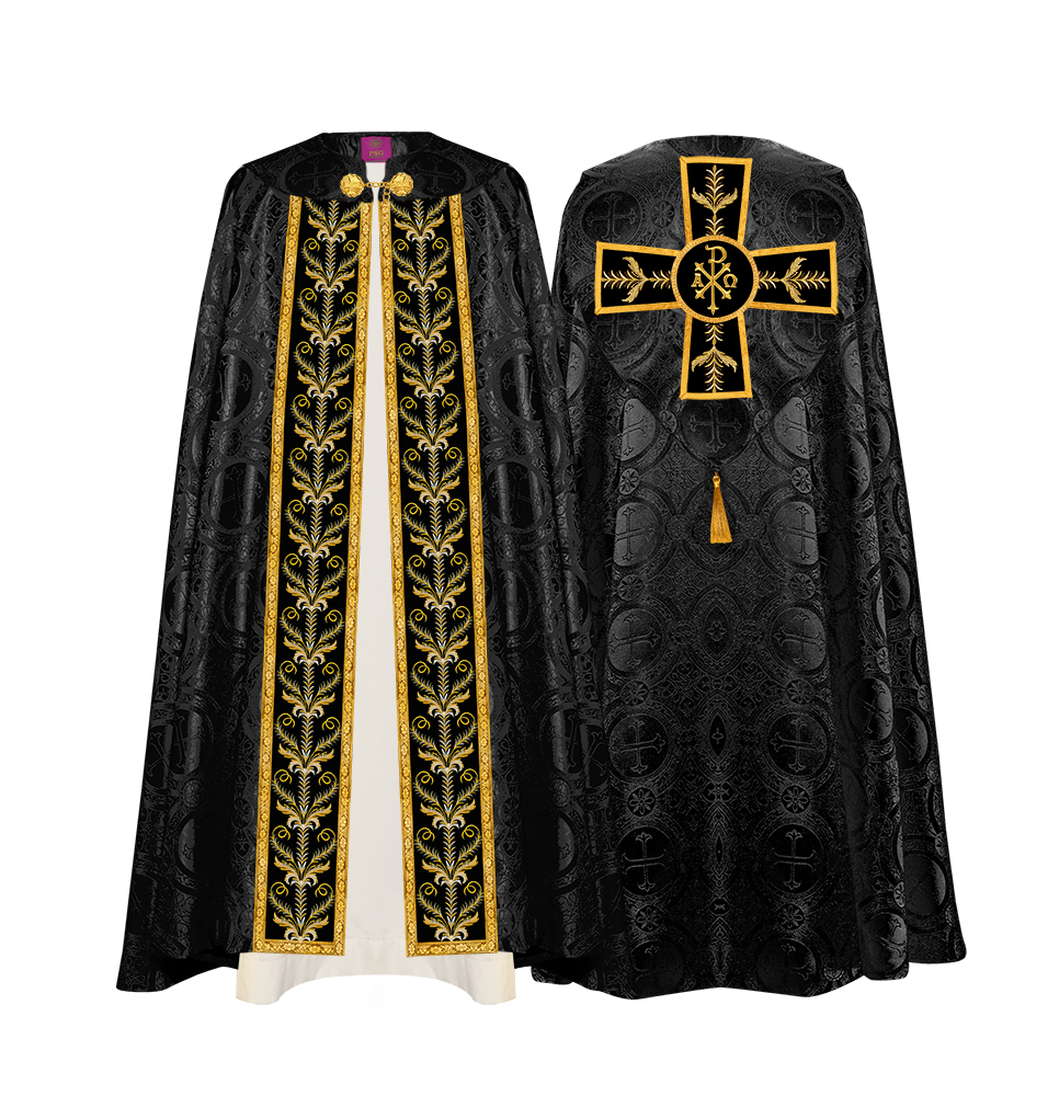 Gothic Cope with Enhanced Embroidery