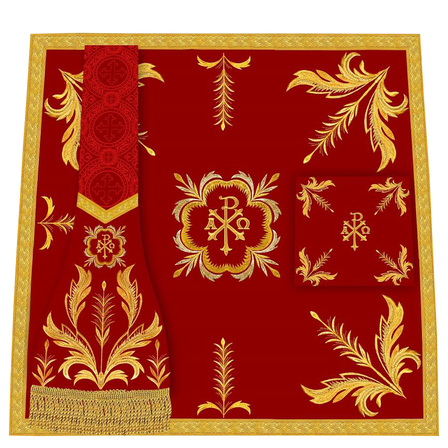 Roman Cope with embroidered motif