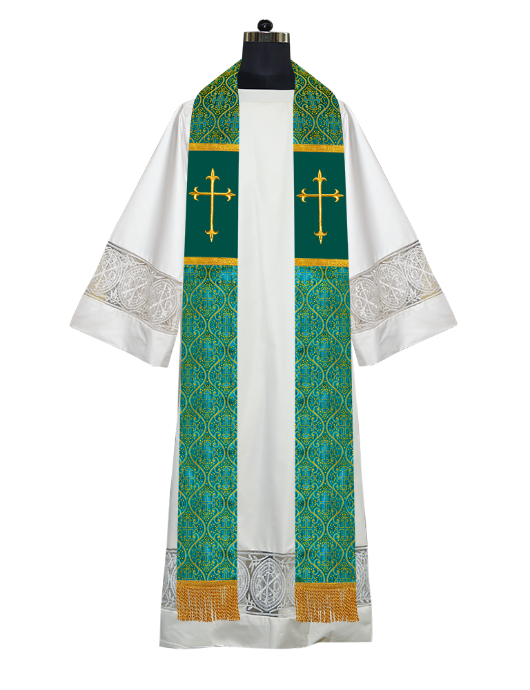 Clergy Stole with Spiritual motif