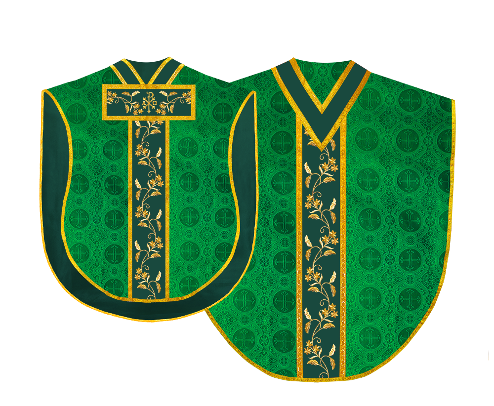 Borromean Chasuble with Floral Design