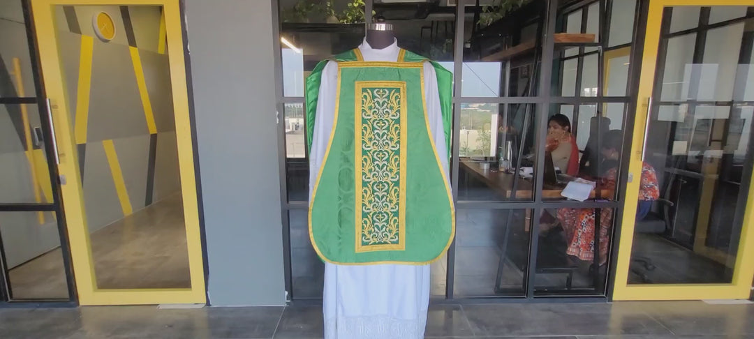 Roman Chasuble with matching stole