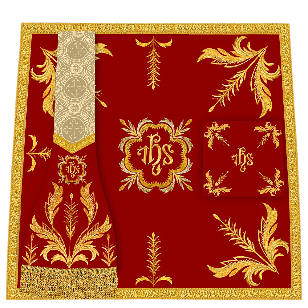 Roman Cope with embroidered motif