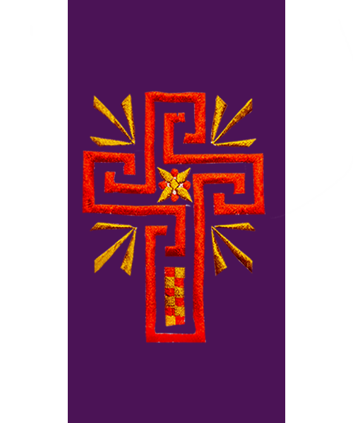 Glory Cross Adorned Deacon Stole