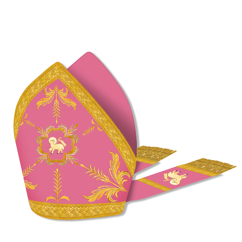 Mitre with Adorned Embroidery