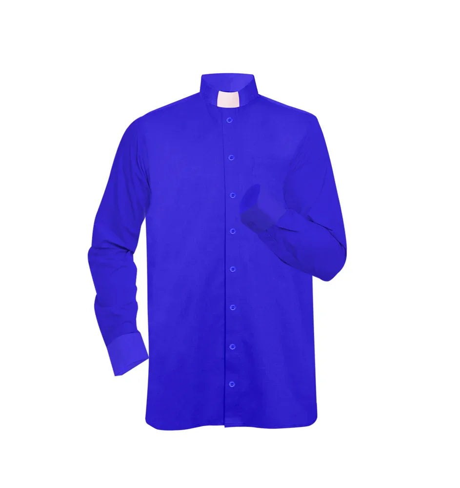 tab collar dress shirt Clergy Shirt with Tab Collar
