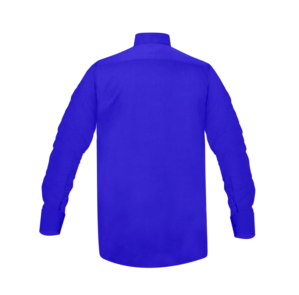 Clergy Shirt with Tab Collar - Blue