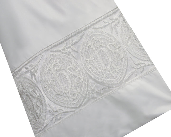 Anglican Style Alb with adorned lace