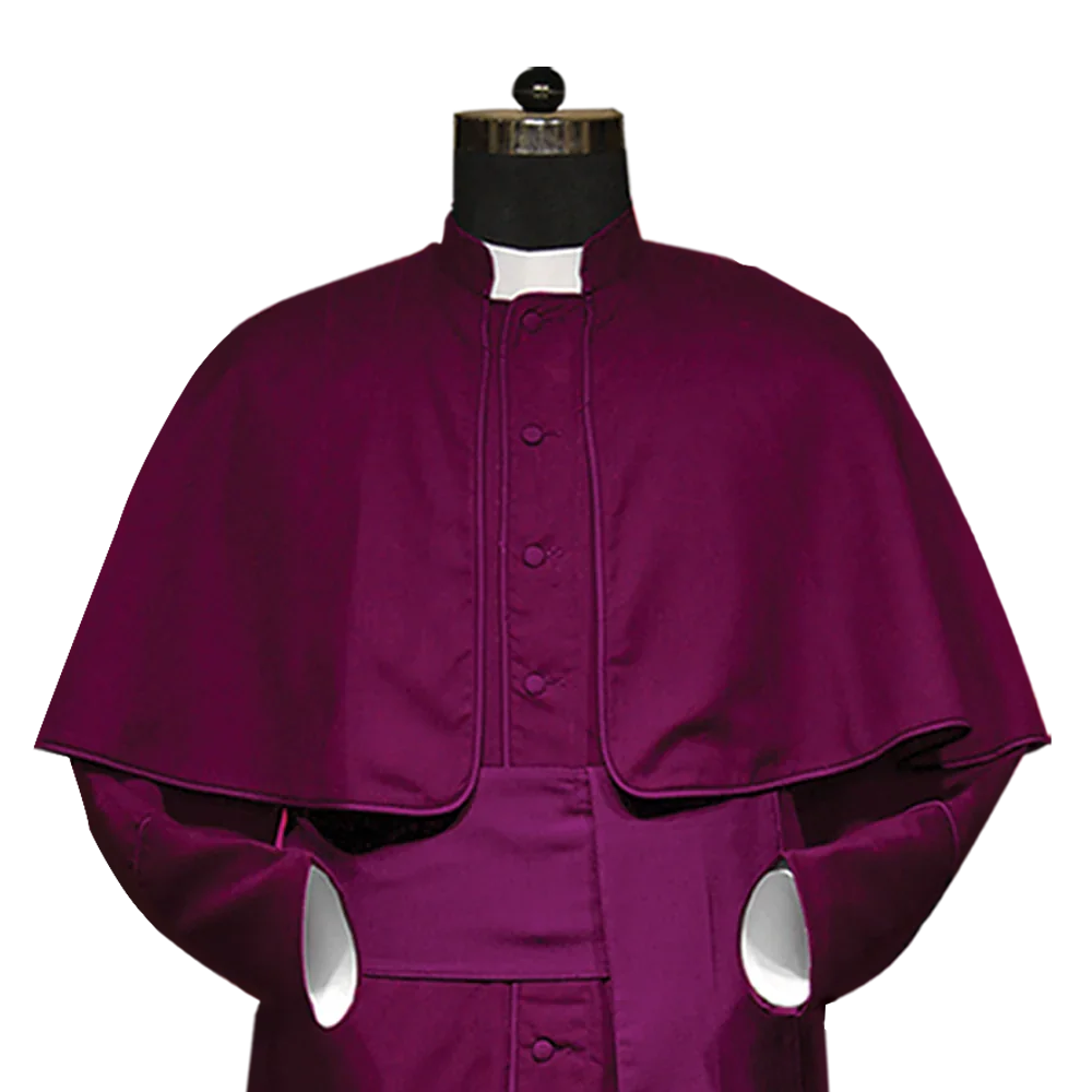 Cassock Rome Clergy Cassock: Roman Cassock with Trims – PSG VESTMENTS