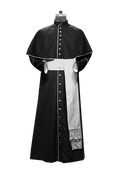 Black Roman Cassock With Mozzetta – Psg Vestments