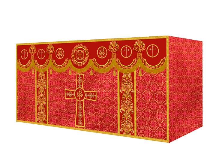 Altar Cloth with Liturgical Motif