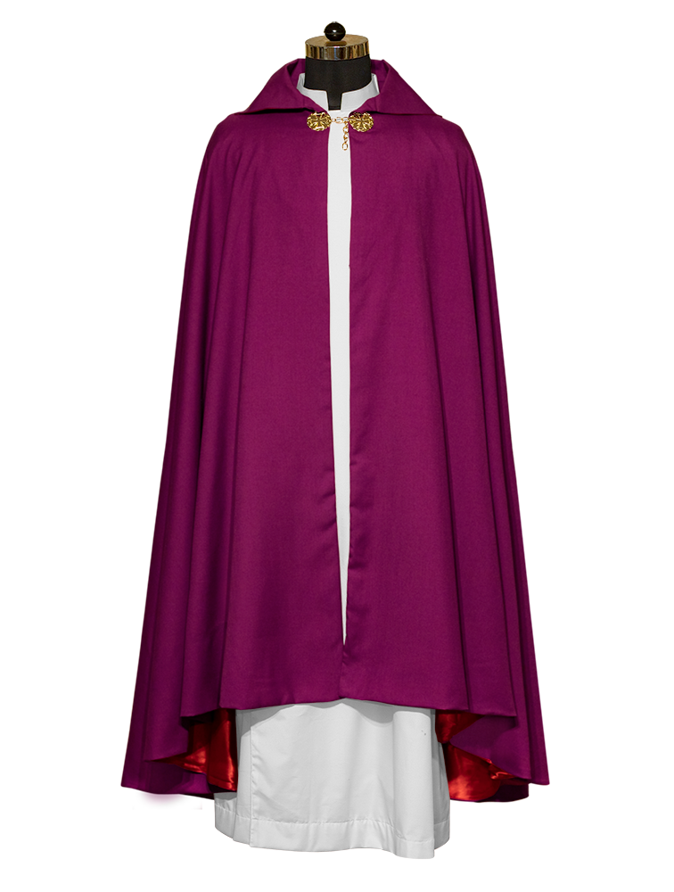 Clerical Cloak with Clasp – PSG VESTMENTS